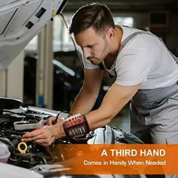 Magnetic Wristband for Carpenters - Valentine's Gift