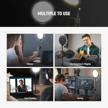 NEEWER Basic 7" Desktop Selfie Light for Video Calls