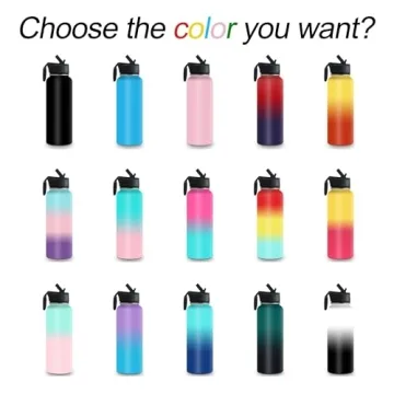 Personalized 32 oz Kids Water Bottle - Insulated & Customizable