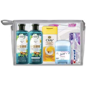 Convenience Kits international 10 PC Deluxe Kit, Featuring: Herbal Essence Argan Oil Hair Care and B...