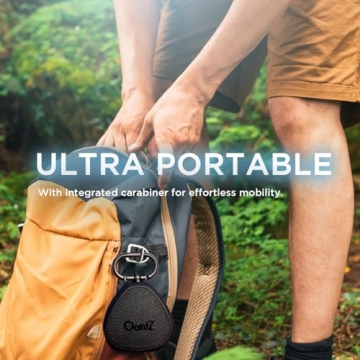 OontZ Clip Bluetooth Speaker - 12W IPX7 Portable Sound System