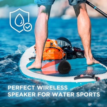 OontZ Clip Bluetooth Speaker - 12W IPX7 Portable Sound System