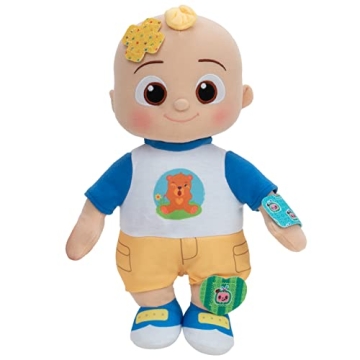 CoComelon Boo Boo JJ Deluxe Feature Plush - Includes Doctor Checkup Bag, Bandages to Care for JJ - 9 Total Accessories - Amazon Exclusive