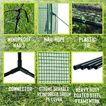 Deluxe Green House 56" Walk-in Greenhouse with Shelves