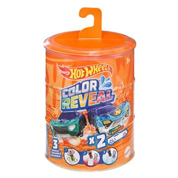 Hot Wheels Color Reveal Multipack - 2 Surprise Cars with Color Change Fun