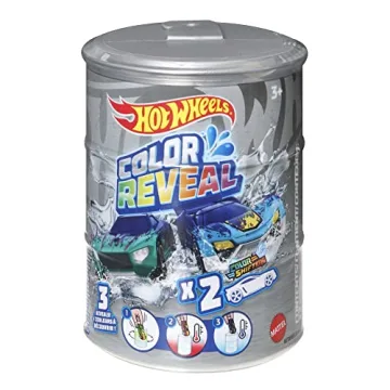 Hot Wheels Color Reveal Multipack - 2 Surprise Cars with Color Change Fun
