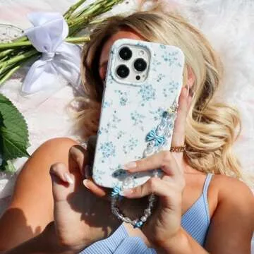 Stylish Velvet Caviar iPhone 14 Pro Max Case - Floral Design & MagSafe Compatibility