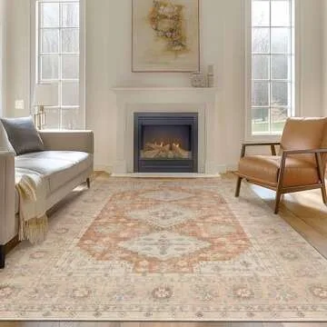 BEIMO Runner Rug 2x8 Vintage Tribal Design & Washable