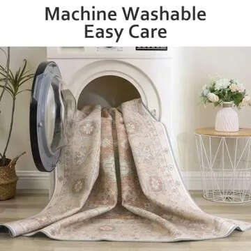 BEIMO Runner Rug 2x8 Vintage Tribal Design & Washable