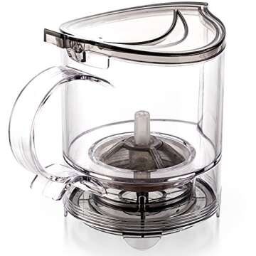 Tealyra - leafTEA MAKER - 18.5-ounce Loose Tea Teapot with Removable Infuser - Best Tea Maker for Pe...