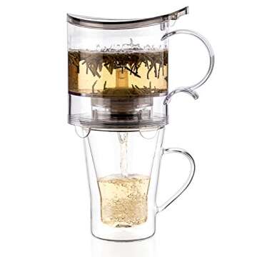 Tealyra leafTEA MAKER - 18.5oz Loose Tea Infuser