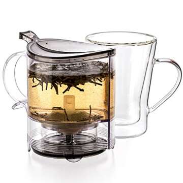 Tealyra leafTEA MAKER - 18.5oz Loose Tea Infuser