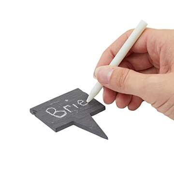 Juvale Slate Cheese Labels for Charcuterie Boards - 28 Piece Set