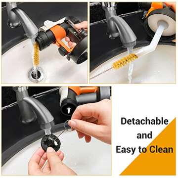 Paint Sprayer - BATAVIA HVLP Electric Spray Paint Gun, 1200ML, 4 Nozzles, 3 Patterns, Paint Sprayer for House Painting, Home Interior and Exterior, Furniture, Fence, Walls, Cabinet, Ceiling BSG0140