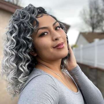 Grey Crochet Hair