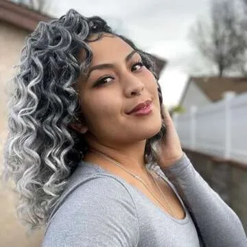 Grey Crochet Hair