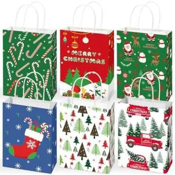 Christmas Gift Bags in all shapes and sizes