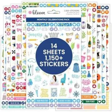 Bullet Journal Stickers + Pens