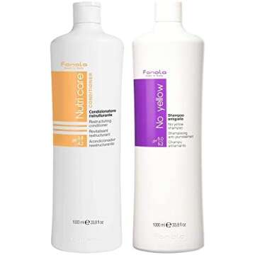 Blonde shampoos