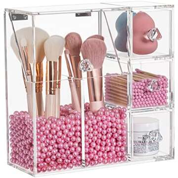 Storage for jewelry and makeup
