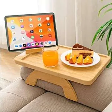 Foldable snacks tray