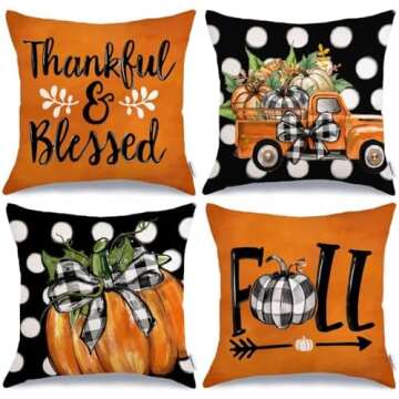 Fall Decorative Pillows