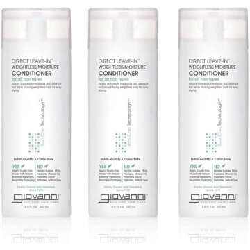 Most Popular Curly Hair Moisturizers/Leave In Conditioners