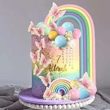 Rainbow + Unicorn Cake Supplies