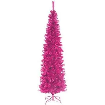 Magenta Tree Decorations