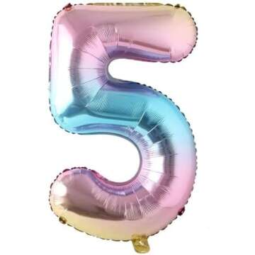 Unicorn + Rainbow Party Supplies