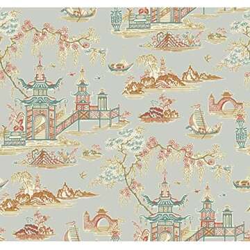 Chinoiserie Wallpaper & Wall Treatments