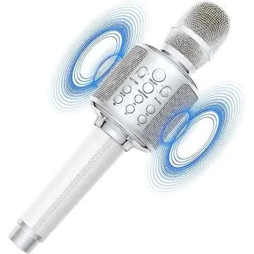 Microphone White Karaoke