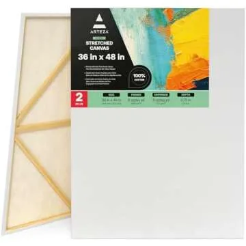 VViViD Double Primed Cotton Canvas 36" Wide Roll Choose Your Size! (100ft x 36")