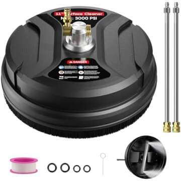 PRESSURE WASHERS & ACCESSORIES