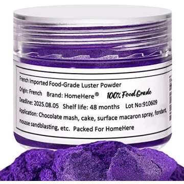 Edible Glitter and Luster Dust