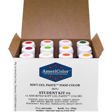 Gel Food Coloring