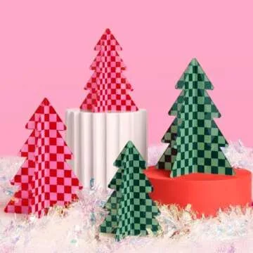 Pink Christmas Props