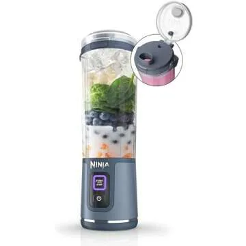 Portable DIY Ninja Battery Operated Vacuum Blender.