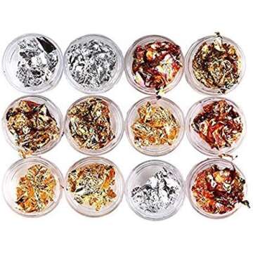 Art Mirrors,Foils,Crystals and Mica powder for decoration