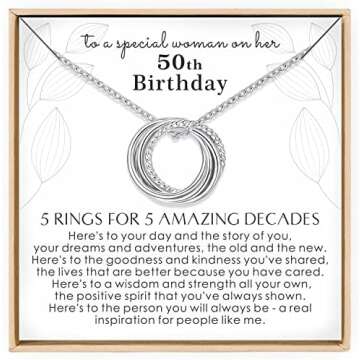 50th Birthday Gift Ideas for Daughter
