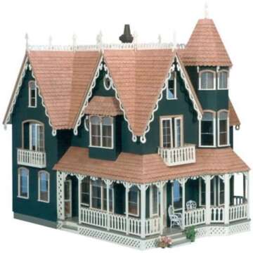 Wood Dollhouse Kits
