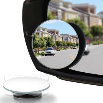 2 Blind Spot Mirrors | Mini Side Mirrors