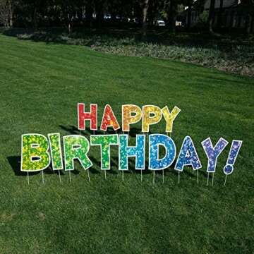 Happy Birthday Yard Signs