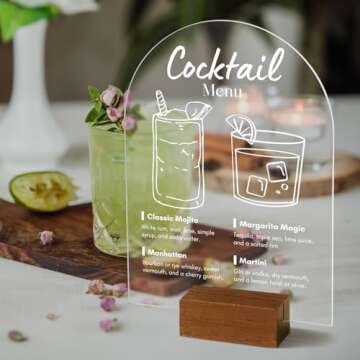 Wedding Table Numbers DIY