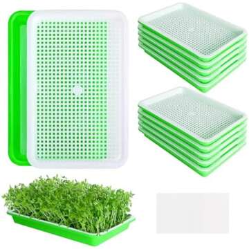 Microgreens, Sprouting and Fermenting Tools