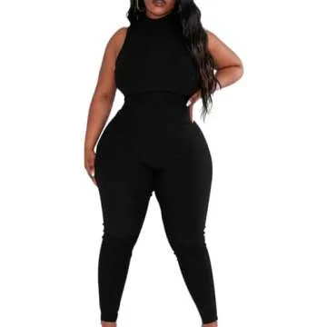 My Fave Black Jumpsuits (Thick Girl Friendly)