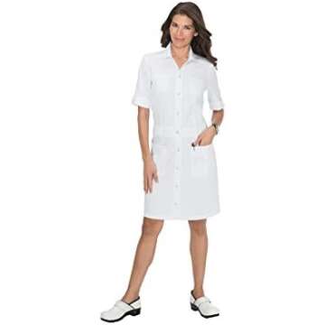 Scrub Dress White Nurse Uniform For Pinning Ceremony Graduation