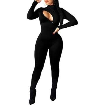 Black jumpsuit