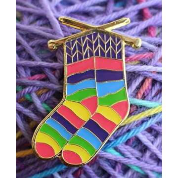 Enamel Pins for Knitters