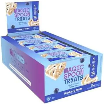 Protein bars and high protein items